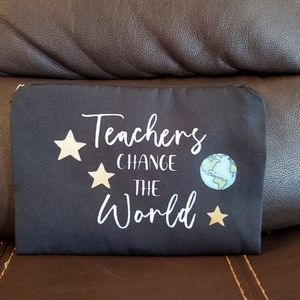 Teacher's Appreciation Gift Make Up Bag